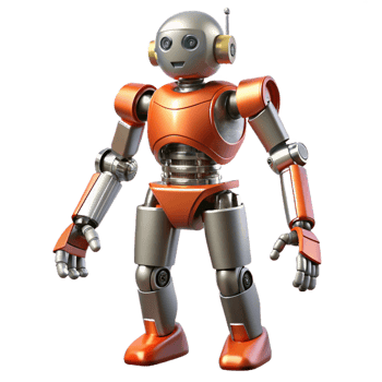 signature abstract Advanced robotic exoskeleton with hydraulic actuators, NO BACKGROUND with Transparent Background. expertly shot png