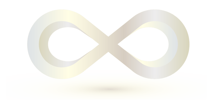 Stylized Infinity Symbol Design png
