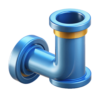 exceptional renaissance Construction blueprint for a plumbing pipe fitting NO BACKGROUND with Transparent Background. genuine png