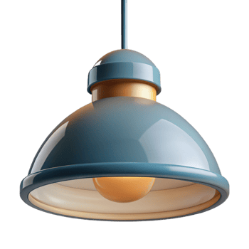 tranquil stunning 3D model of a modern pendant light NO BACKGROUND with Transparent Background. professional png