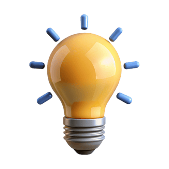 exemplary retro Smart lightbulb with adjustable brightness NO BACKGROUND with Transparent Background. 4K png