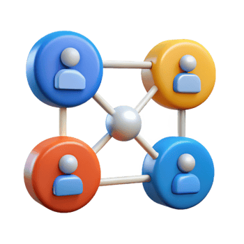 tranquil gorgeous Social media network connection icons NO BACKGROUND with Transparent Background. impeccable png