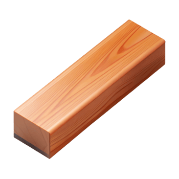 beautiful unforgettable Wooden beam, NO BACKGROUND with Transparent Background. png