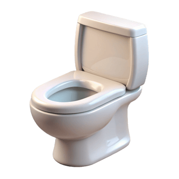 tranquil exquisite Toilet, white, modern, NO BACKGROUND with Transparent Background. luxury png