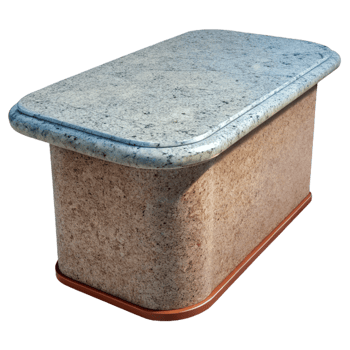 immaculate whimsical nordic Countertop, granite, NO BACKGROUND with Transparent Background. premium png