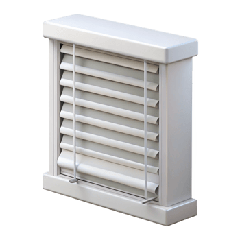 intense immaculate Window blinds, white, NO BACKGROUND with Transparent Background. handcrafted png