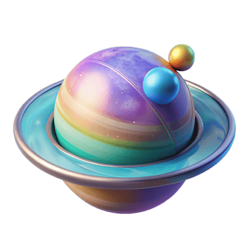 magnificent nostalgic modern Holographic map of a planetary system NO BACKGROUND with Transparent Background. fine detail png