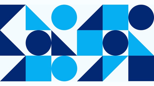 Modern Art-Inspired Geometric Artwork vector
