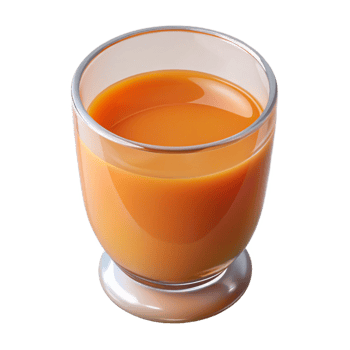 extraordinary creative Glass of orange juice. NO BACKGROUND with Transparent Background. high resolution png
