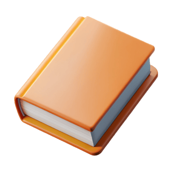 hypnotic organic Book with a blank cover. NO BACKGROUND with Transparent Background. top-tier png