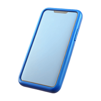 splendid exceptional Mobile phone with blank screen, NO BACKGROUND with Transparent Background. png