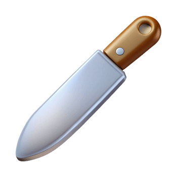 signature vintage Chef's knife, NO BACKGROUND with Transparent Background. ultra HD png