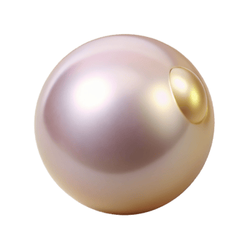 immaculate peaceful geometric Single pearl earring, NO BACKGROUND with Transparent Background. precision png