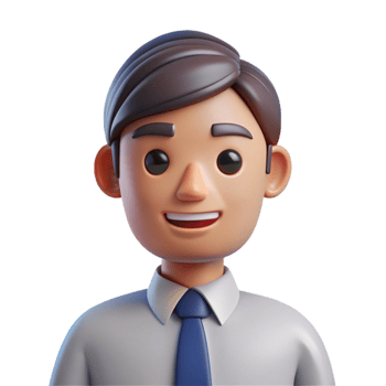 wonderful distinguished Businessman in a tie, NO BACKGROUND with Transparent Background. png