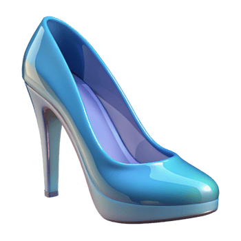 stunning iconic High heels, NO BACKGROUND with Transparent Background. png