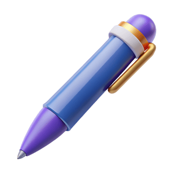 unparalleled renaissance Pen, NO BACKGROUND with Transparent Background. ultra HD png