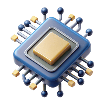splendid organic Circuit board with microchips NO BACKGROUND with Transparent Background. ultra HD png
