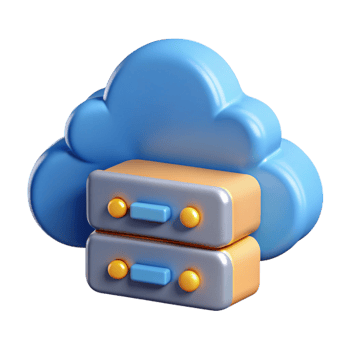 signature nordic Cloud computing server icon NO BACKGROUND with Transparent Background. artisan png