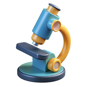 enchanting renaissance Microscope NO BACKGROUND with Transparent Background. flawless png