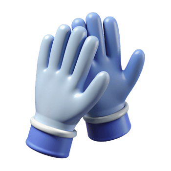 coveted gothic Surgical gloves NO BACKGROUND with Transparent Background. elite png