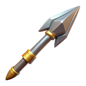 passionate enchanting Gungnir, Odin's spear, NO BACKGROUND with Transparent Background. flawless png