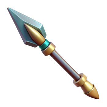 wonderful abstract Odin's Spear, Gungnir, Norse mythology, NO BACKGROUND with Transparent Background. luxury png