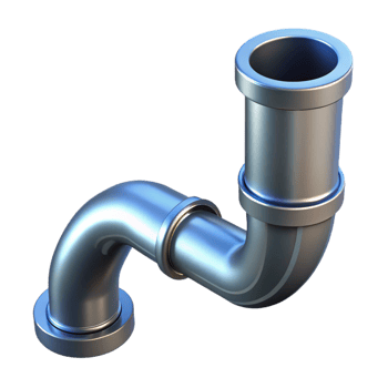 dazzling passionate gothic Drainpipe, metal, downspout, NO BACKGROUND with Transparent Background. studio quality png