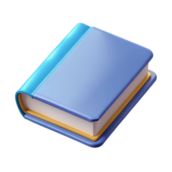exquisite passionate geometric Book with a blank cover, NO BACKGROUND with Transparent Background. masterfully captured png