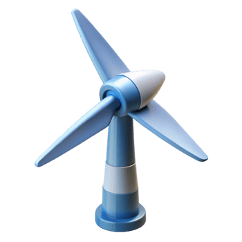 exquisite bohemian Sustainable building wind turbine blade detail, NO BACKGROUND with Transparent Background. impeccable png
