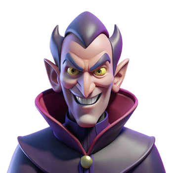 romantic splendid Villain with an evil grin NO BACKGROUND with Transparent Background. genuine png