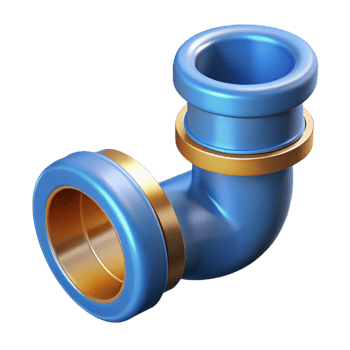 captivating remarkable Plumbing pipe fitting, NO BACKGROUND with Transparent Background. png