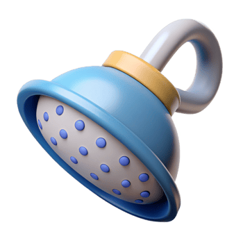 exceptional gothic Shower head, NO BACKGROUND with Transparent Background. top-tier png