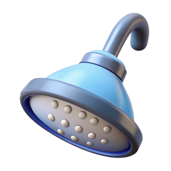 mysterious wonderful Shower head, NO BACKGROUND with Transparent Background. detailed png