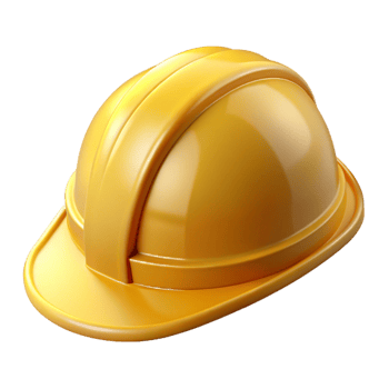 mesmerizing baroque Hard hat, yellow, NO BACKGROUND with Transparent Background. genuine png