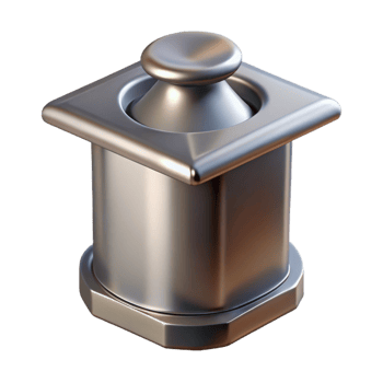 pristine whimsical bohemian Chimney cap, stainless steel, NO BACKGROUND with Transparent Background. elite png