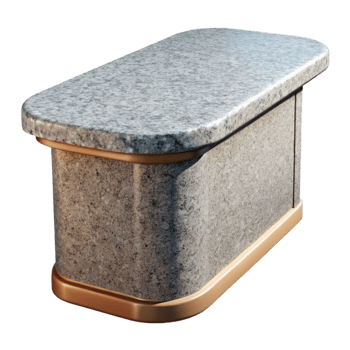 notable elegant Countertop, granite, NO BACKGROUND with Transparent Background. impeccable png