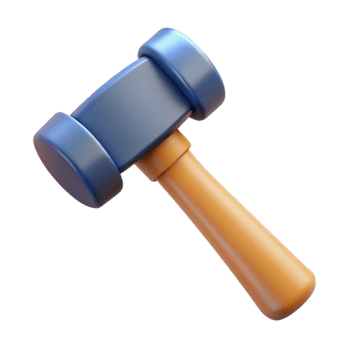 unparalleled futuristic Hammer, NO BACKGROUND with Transparent Background. genuine png