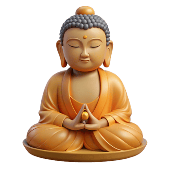 breathtaking signature Buddha statue NO BACKGROUND with Transparent Background. png