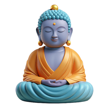 sought-after artistic Buddha statue NO BACKGROUND with Transparent Background. handcrafted png