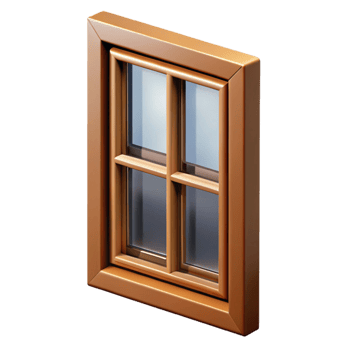 immaculate dreamy gothic Double-hung window sash, NO BACKGROUND with Transparent Background. precision png
