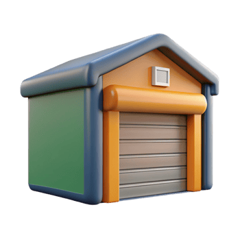celebrated vintage Garage door panel, NO BACKGROUND with Transparent Background. crisp png