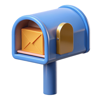 sought-after rustic Modern mailbox, NO BACKGROUND with Transparent Background. perfect clarity png
