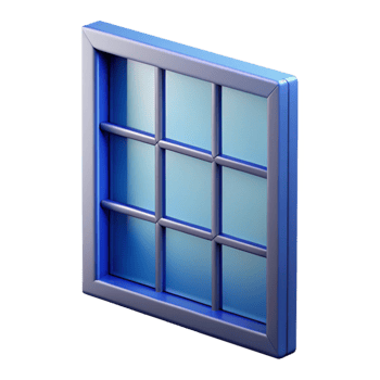 spectacular distinctive Window screen, NO BACKGROUND with Transparent Background. png