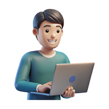glorious intense victorian Writer, laptop, typing, NO BACKGROUND with Transparent Background. fine detail png