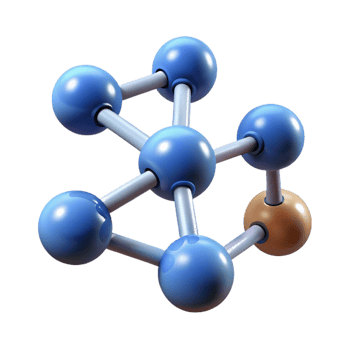 majestic standout Chemical engineering molecule NO BACKGROUND with Transparent Background. png
