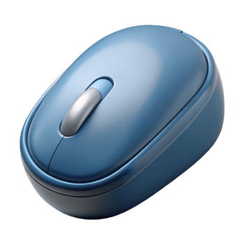 harmonious splendid Computer mouse with ergonomic design. NO BACKGROUND with Transparent Background. gallery standard png