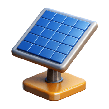 unparalleled renaissance Solar panel generating electricity. NO BACKGROUND with Transparent Background. impeccable png