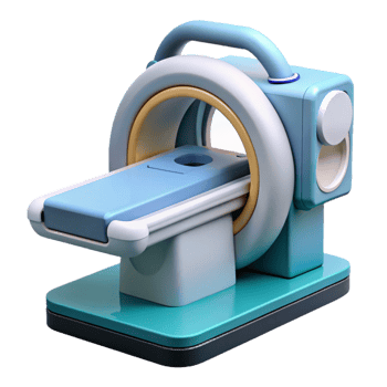 picturesque rare Medical scanner with detailed imaging. NO BACKGROUND with Transparent Background. png