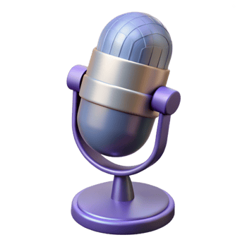 striking gothic Condenser microphone NO BACKGROUND with Transparent Background. crisp png