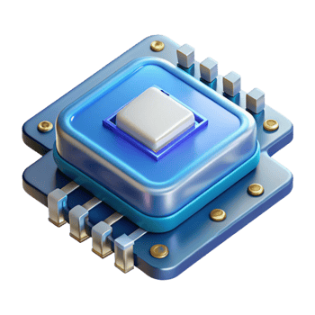 glorious renaissance Motherboard with CPU installed NO BACKGROUND with Transparent Background. museum quality png